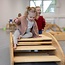 Basisgemeinde - Schommelboot - Klimtrap