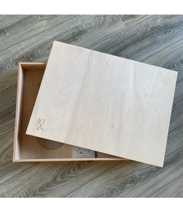 JUTTER & Co. JUTTER & Co. | Complete Set - Houten Deksel - Houten Speelbak