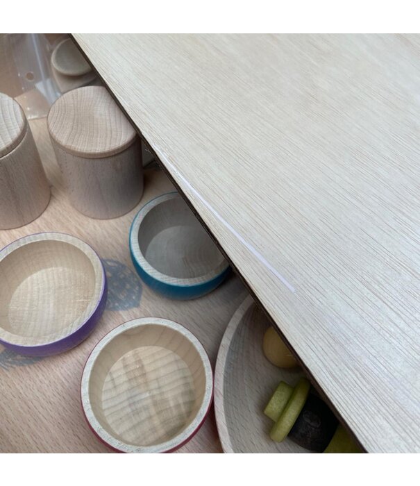 JUTTER & Co. JUTTER & Co. | Complete Set - Houten Deksel - Houten Speelbak
