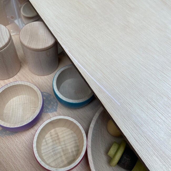 JUTTER & Co. | Complete Set - Houten Deksel - Houten Speelbak