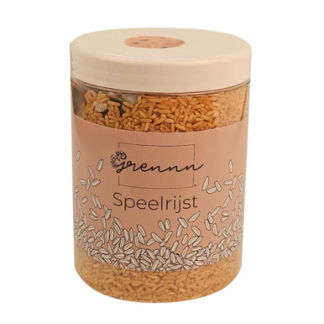 Grennn - Speelrijst - Edelstenen (750 gram)