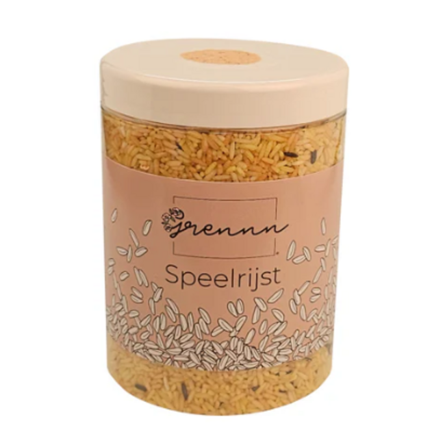 Grennn - Speelrijst - Bijen (750 gram)