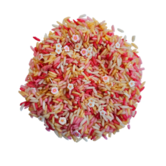 Grennn - Speelrijst - Bloemen Roze (750 gram)