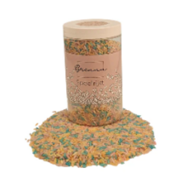 Grennn - Speelrijst - Pastel (750 gram)