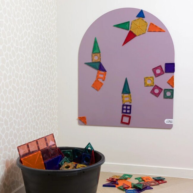 Magna Creations – Magneetbord Opbergschap M - Paars