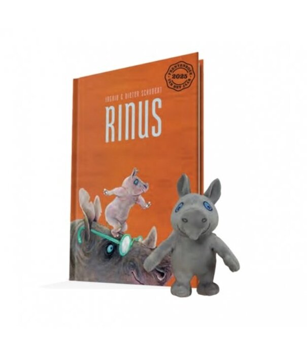 Hoogland & Van Klaveren Boek - Rinus met Knuffeltje|3+