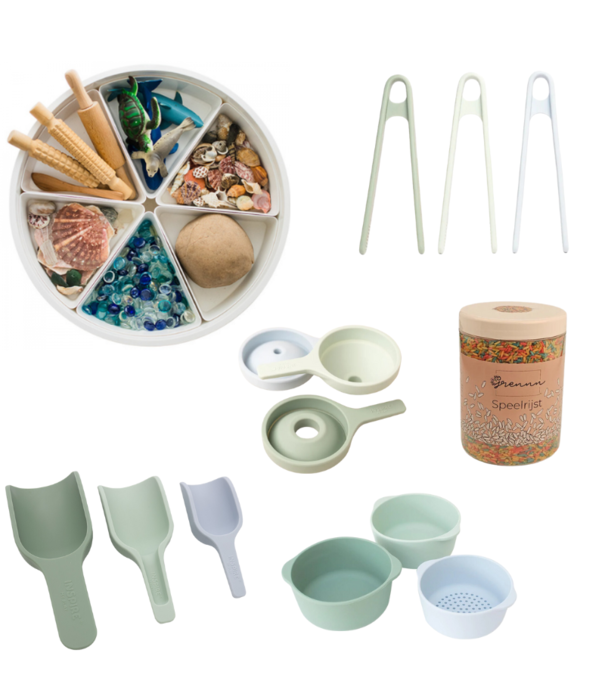 JUTTER & Co. JUTTER&Co - Complete Set - Inspire My Play (Blauw/Groen)