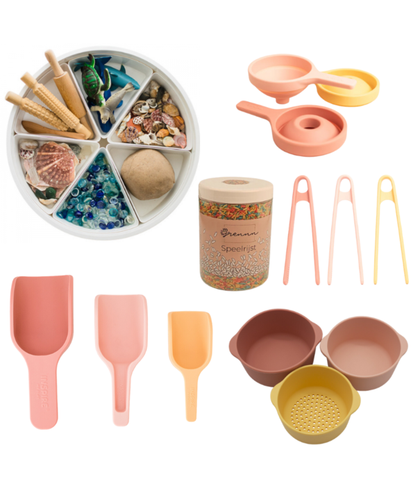 JUTTER & Co. Ready to Play Speelpakket - Inspire My Play (Rood/Geel)