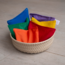 Little Botanic label - Sensorische Pittenzakjes - Regenboog (6-delig)