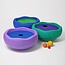 GRIMM'S x Stapelstein Rolling Discs Sets - Regenboog (6-delig)