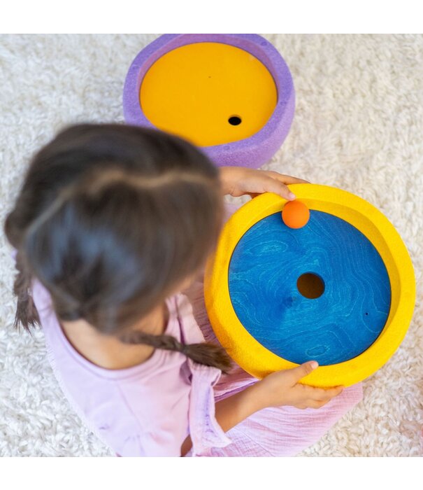 Grimm's  GRIMM'S x Stapelstein Rolling Discs Sets - Regenboog (6-delig)