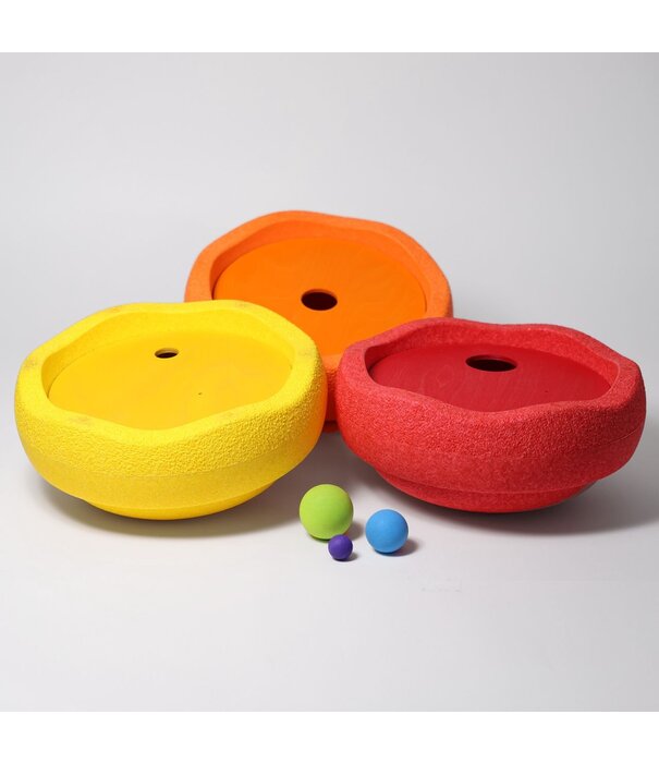 Grimm's  GRIMM'S x Stapelstein Rolling Discs Sets - Regenboog (6-delig)