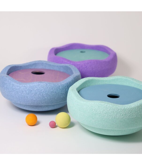 Grimm's  GRIMM'S x Stapelstein Rolling Discs Sets - Pastel (6-delig)