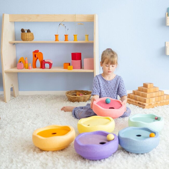 GRIMM'S x Stapelstein Rolling Discs Sets - Pastel (6-delig)