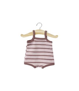 Poppen Kledingset -Gestreepte Romper