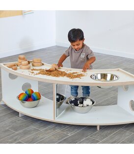 Sensorische Toyshelf Halfrond