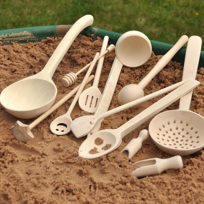 Cosy - Houten Spatels & Lepels (12-delig)
