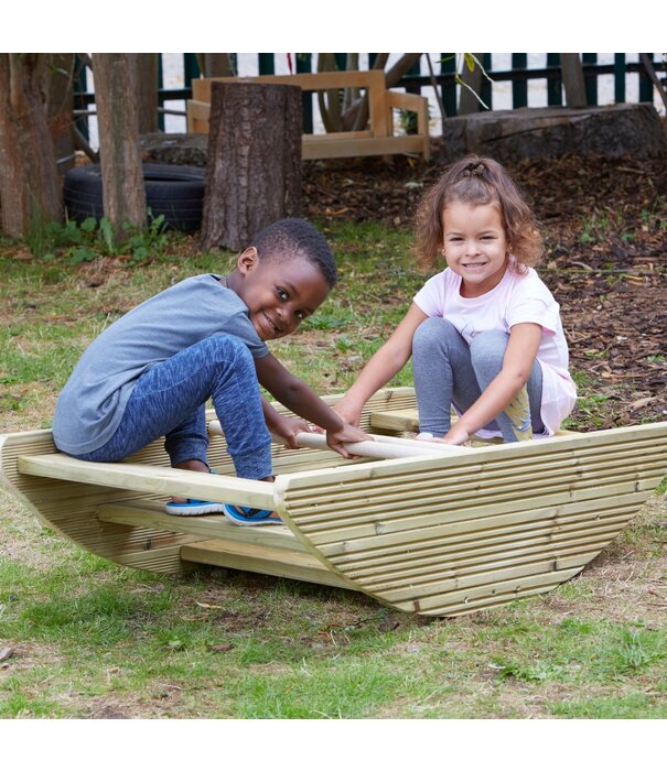 Cosy Cosy - Schommelboot - Klimtrap Buiten