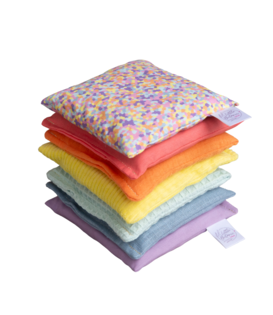 Sensorische pittenzakjes - Pastel (6-delig) + Super Confetti