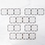 Connetix - Transparant Rectangle Pack (12-delig)