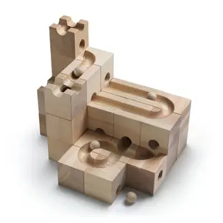 Cuboro Cuboro - Houten Knikkerbaan XXL (32-delig)
