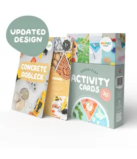Sensory Play Activity Cards (30-delig) | 3+