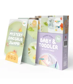 Sensory Play Activity Cards - Baby & Toddler (30-delig)