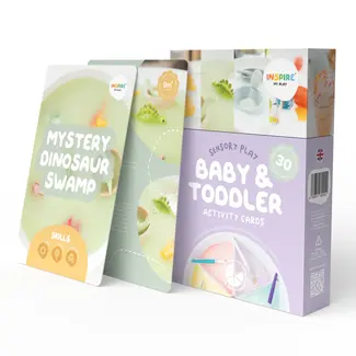 Inspire My Play Sensory Play Activity Cards - Baby & Toddler (30-delig)