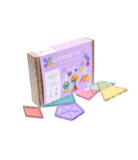 Connetix - Uitbreidingsset Vormen - Pastel (48-delig)