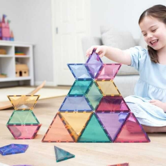 Connetix - Uitbreidingsset Vormen - Pastel (48-delig)