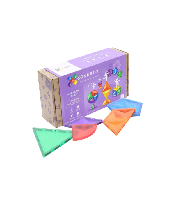 Connetix Connetix - Uitbreidingsset Vormen - Regenboog (36-delig)