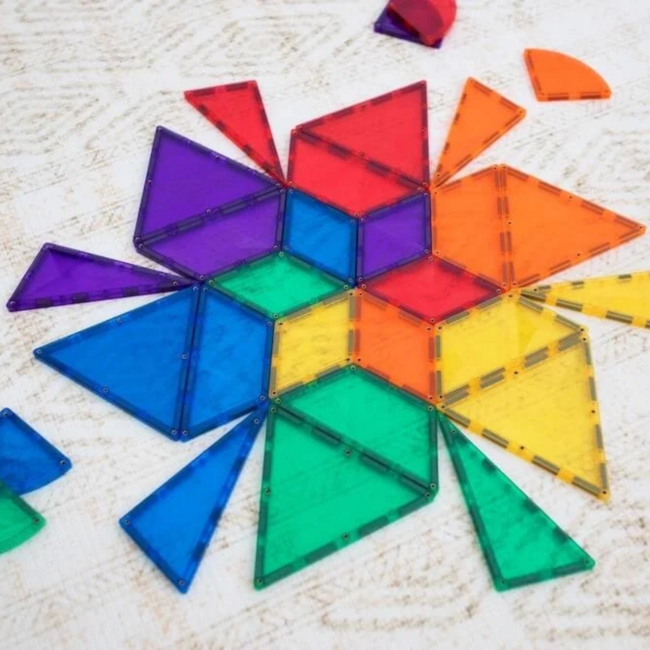 Connetix - Uitbreidingsset Vormen - Regenboog (36-delig)