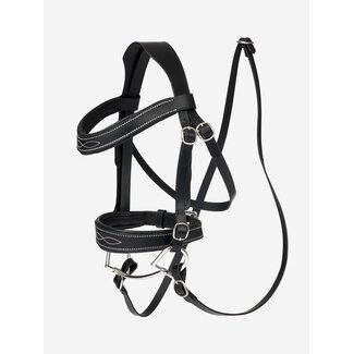 LeMieux Hobby Horse Stokpaard - Leren Hoofdstel - Zwart