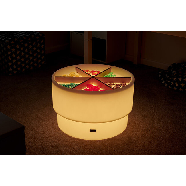 TickiT - Sensorische Speeltafel met Verdeler - Rond (H45 cm)