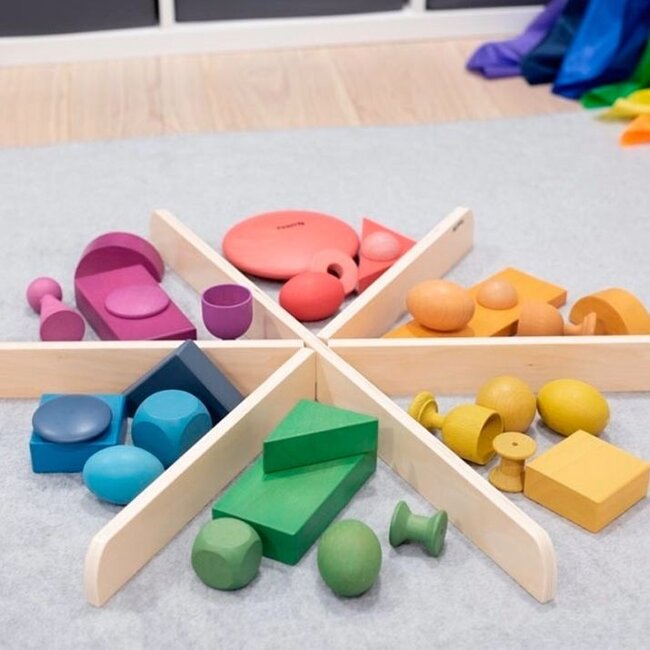 TickiT - Sensorische - Speeltafel - Houten Verdeler