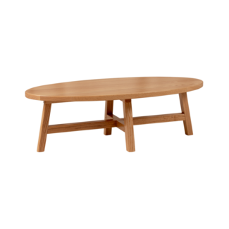 Kids By Design Koffie Tafel Ovaal Eiken (H 25 cm)