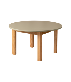 Tafel Rond (Ø 90cm ) - Sage Groen  - Dreumes (H 28 cm)