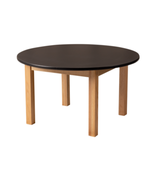 Tafel Rond (Ø 90cm ) - Zwart  - BSO (H58 cm)
