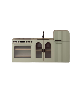 Keuken Design - Sage Groen - Complete Set (3-delig)
