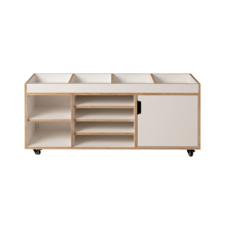 Kids By Design Loose Parts Kast - Wit - Peuter (H 50 cm)
