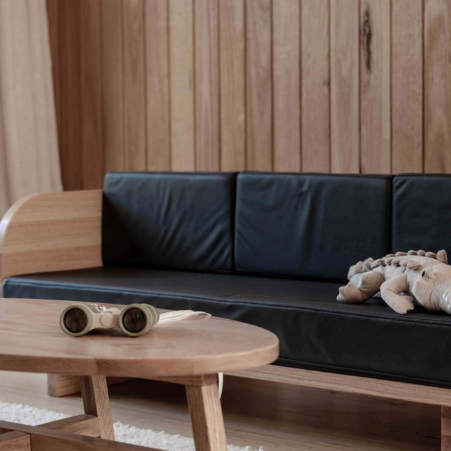 Kids By Design - Koffie Tafel Ovaal - Eiken (H 25 cm)
