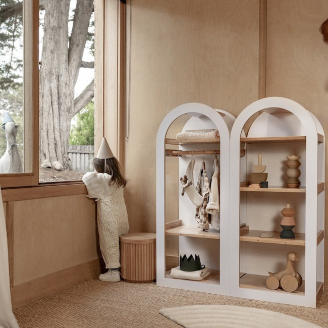 Kids By Design - Schappen Kast Boog - Wit