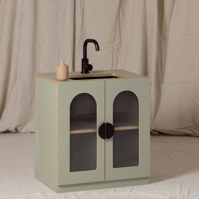 Kids By Design - Spoelbak Keuken Design - Sage Groen
