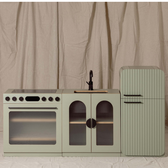 Kids By Design - Spoelbak Keuken Design - Sage Groen