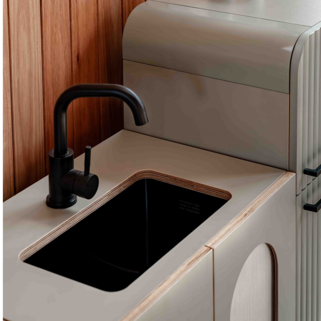 Kids By Design - Spoelbak Keuken Design - Sage Groen