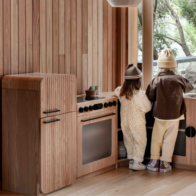 Kids By Design - Koelkast Design - Blank Hout