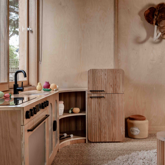Kids By Design - Koelkast Design - Blank Hout