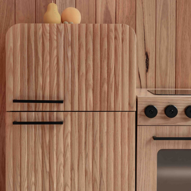 Kids By Design - Koelkast Design - Blank Hout