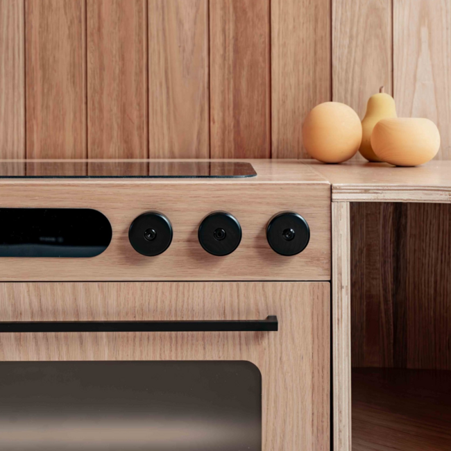 Kids By Design - Fornuis & Oven Design - Blank Hout