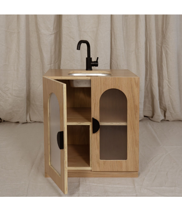 Kids By Design Kids By Design - Spoelbak Keuken Design - Blank Hout
